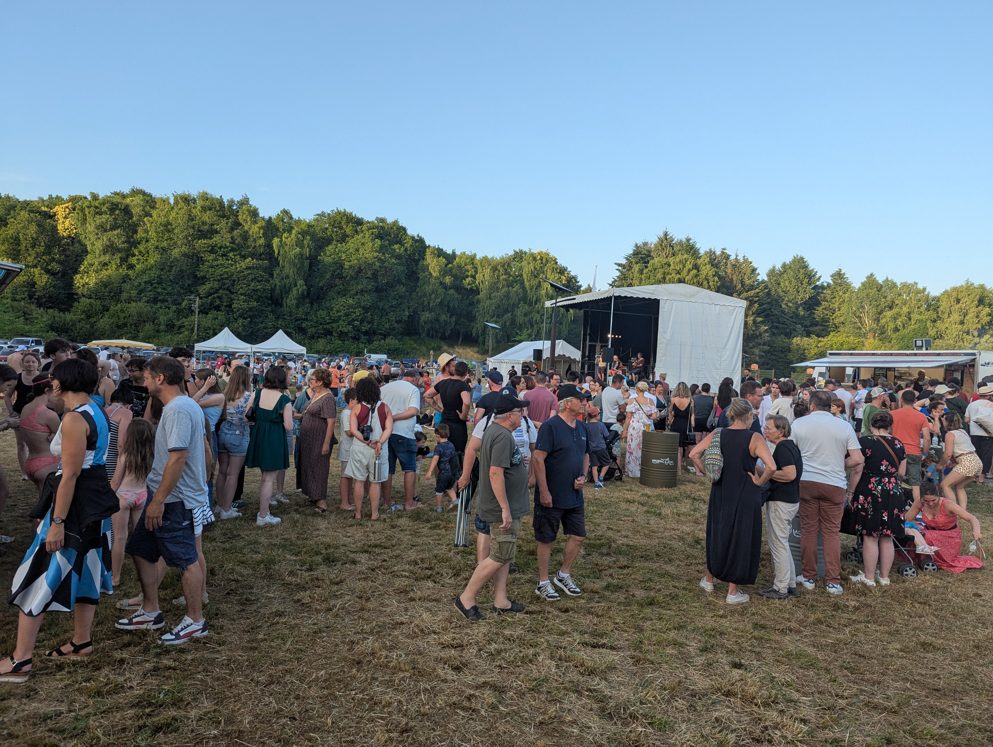 Ambiance de concert à LimousicÔLac
